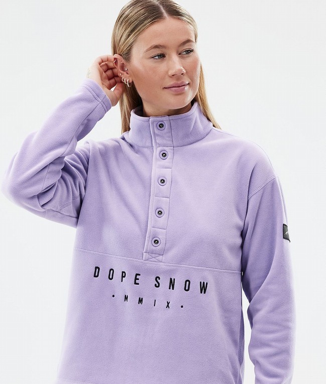 Women Dope Comfy W Fleece Purple | SCADTUJ-24