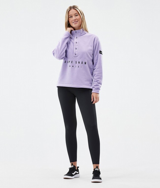 Women Dope Comfy W Fleece Purple | SCADTUJ-24