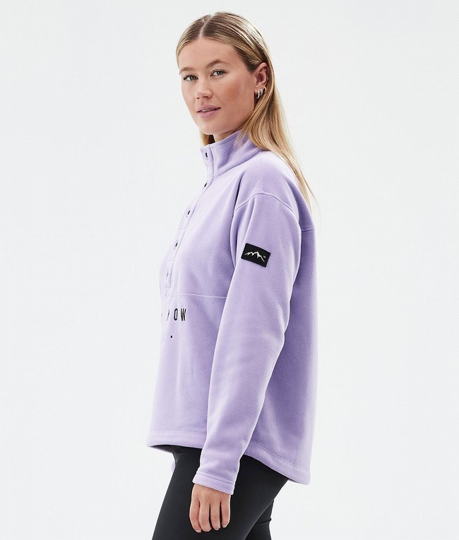 Women Dope Comfy W Fleece Purple | SCADTUJ-24