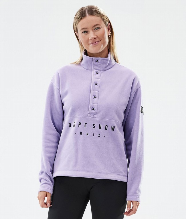 Women Dope Comfy W Fleece Purple | SCADTUJ-24