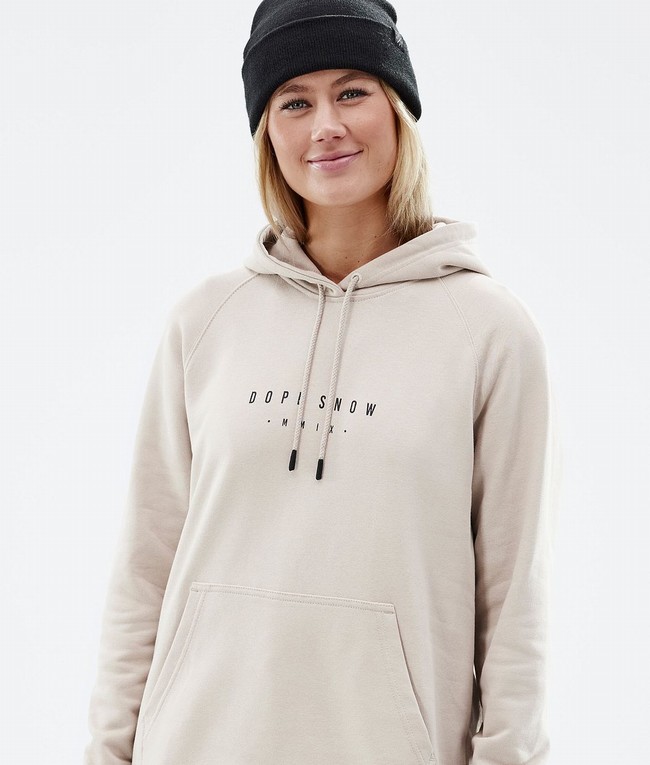 Women Dope Common W 2022 Hoodie Brown | LXDWVFO-27