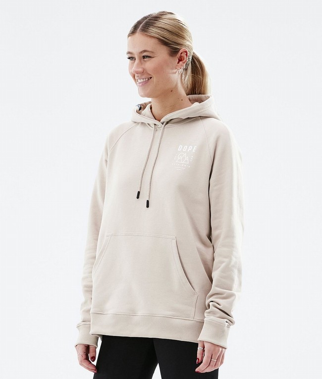 Women Dope Common W 2022 Hoodie Brown | YUPGXRZ-05