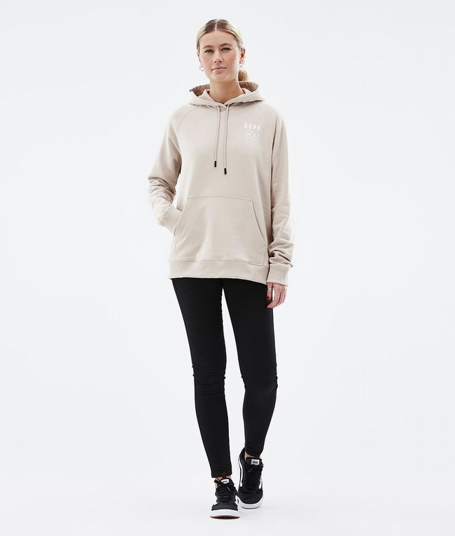 Women Dope Common W 2022 Hoodie Brown | YUPGXRZ-05