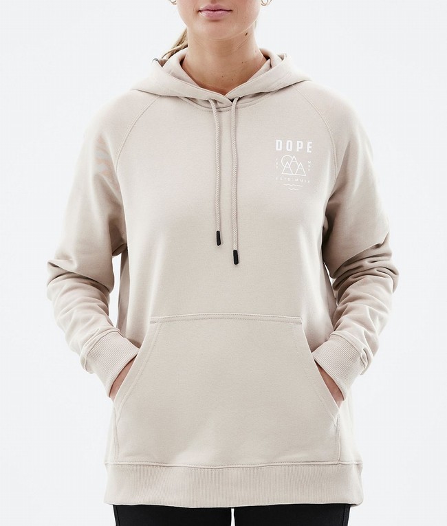 Women Dope Common W 2022 Hoodie Brown | YUPGXRZ-05