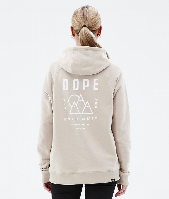 Women Dope Common W 2022 Hoodie Brown | YUPGXRZ-05