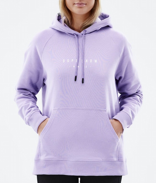 Women Dope Common W 2022 Hoodie Purple | JEQMDCG-56