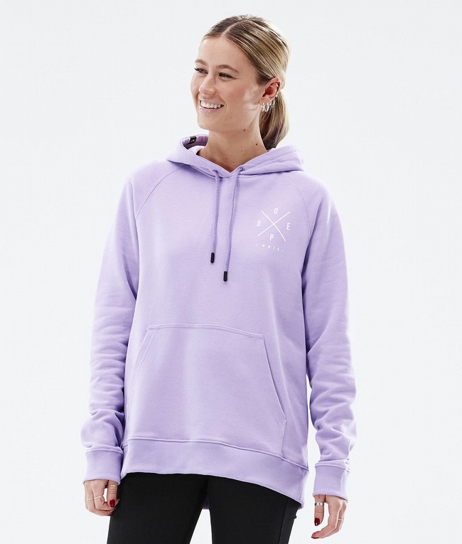 Women Dope Common W 2022 Hoodie Purple | FJXSDZC-91