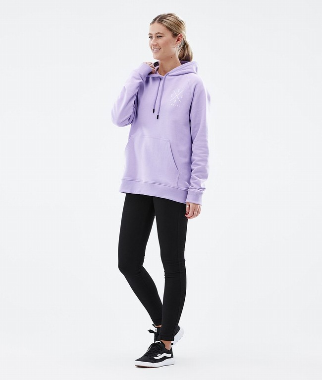 Women Dope Common W 2022 Hoodie Purple | FJXSDZC-91