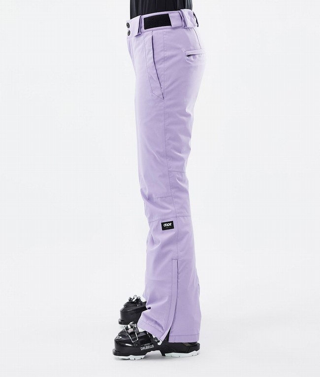 Women Dope Con W 2022 Ski Pants Purple | HNRWZFA-87