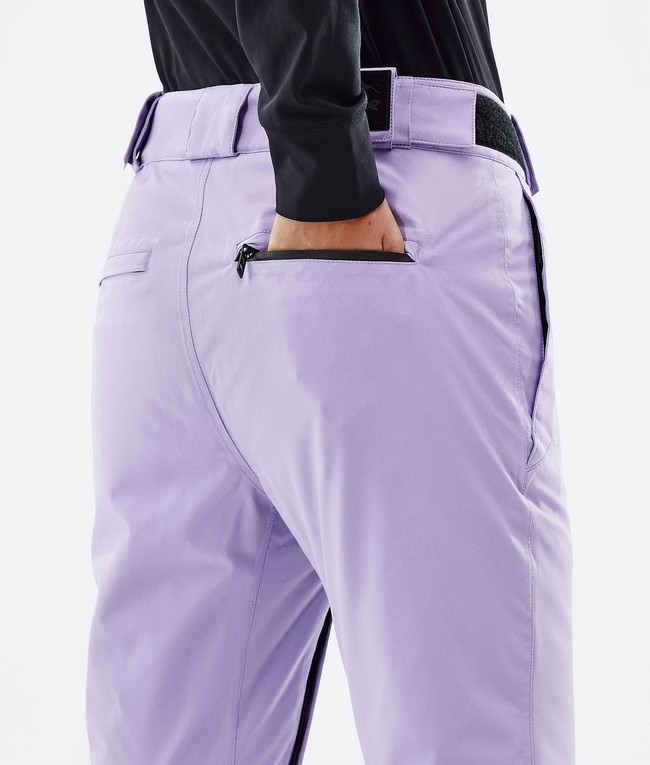 Women Dope Con W 2022 Ski Pants Purple | HNRWZFA-87