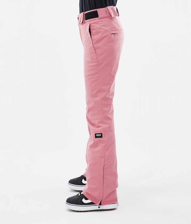 Women Dope Con W 2022 Snowboard Pants Pink | RGVDMEW-95