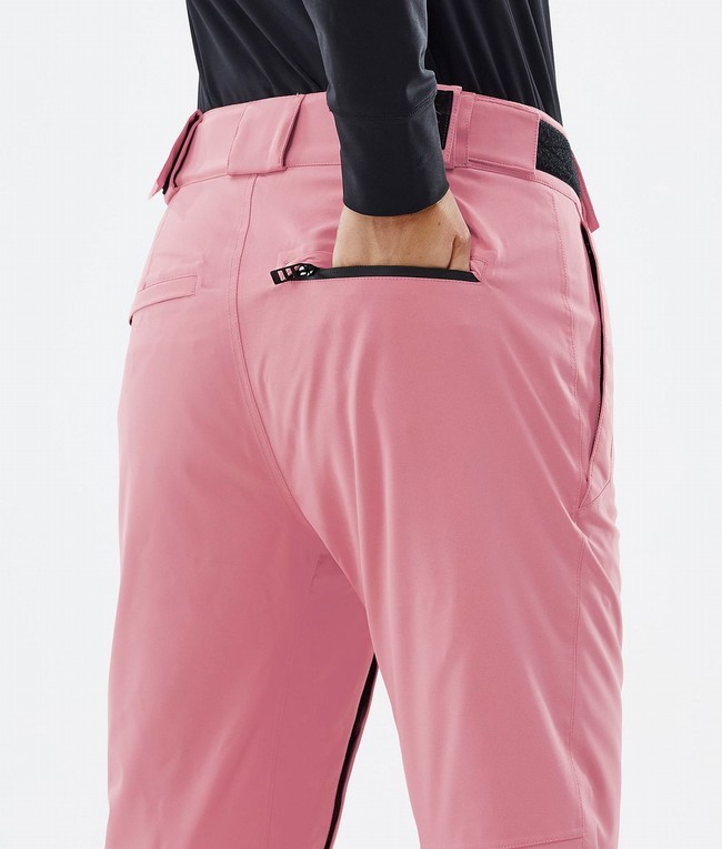 Women Dope Con W 2022 Snowboard Pants Pink | RGVDMEW-95