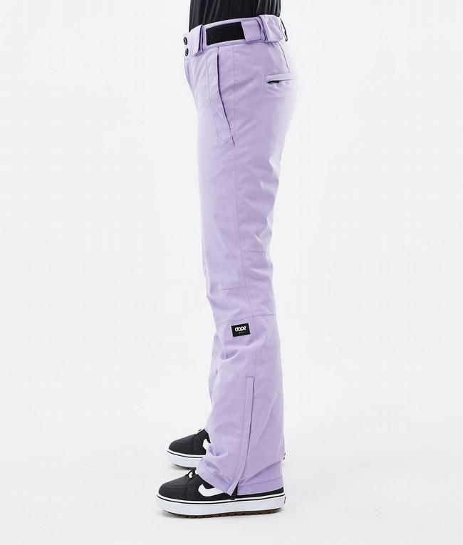 Women Dope Con W 2022 Snowboard Pants Purple | YRJEIZQ-17