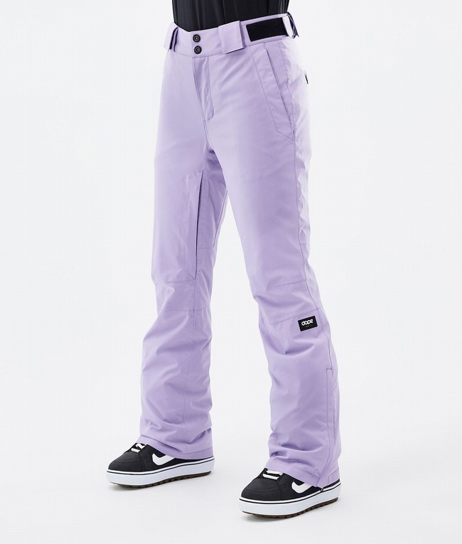 Women Dope Con W 2022 Snowboard Pants Purple | YRJEIZQ-17