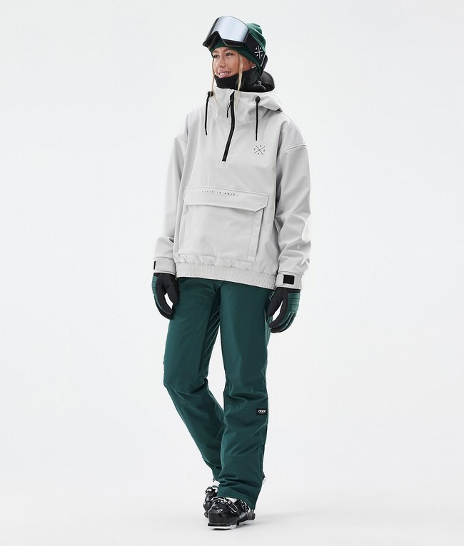 Women Dope Con W Ski Pants Green | EADVNBT-78