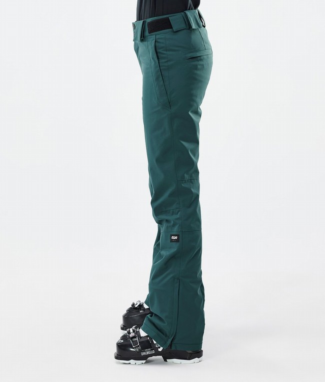 Women Dope Con W Ski Pants Green | EADVNBT-78