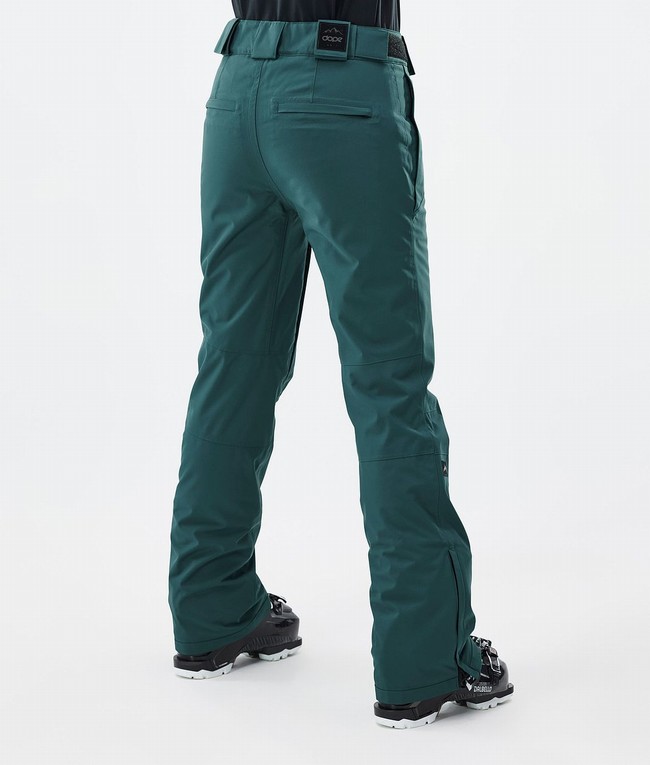 Women Dope Con W Ski Pants Green | EADVNBT-78