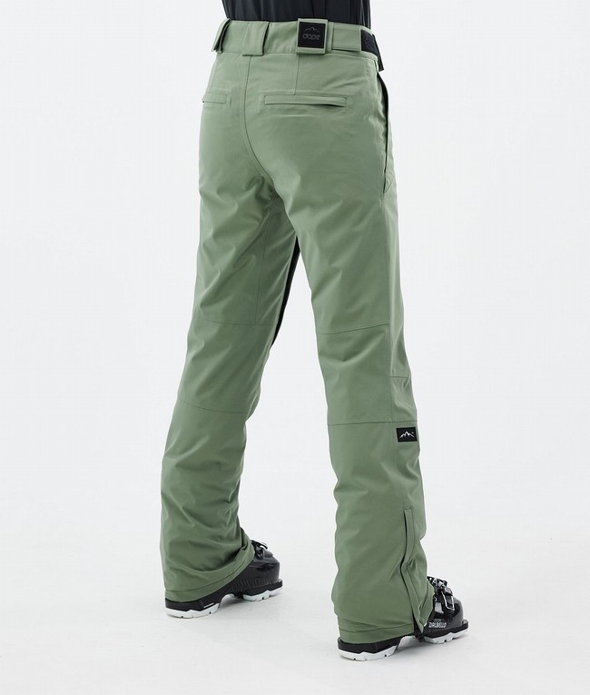 Women Dope Con W Ski Pants Green | QPSMETO-92