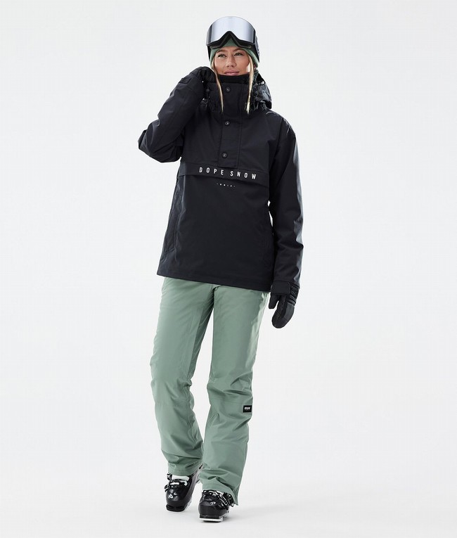 Women Dope Con W Ski Pants Green | YVWLCDT-16