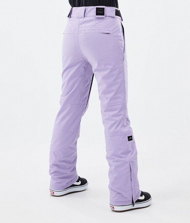 Women Dope Con W Snowboard Pants Purple | SMBCJQK-76