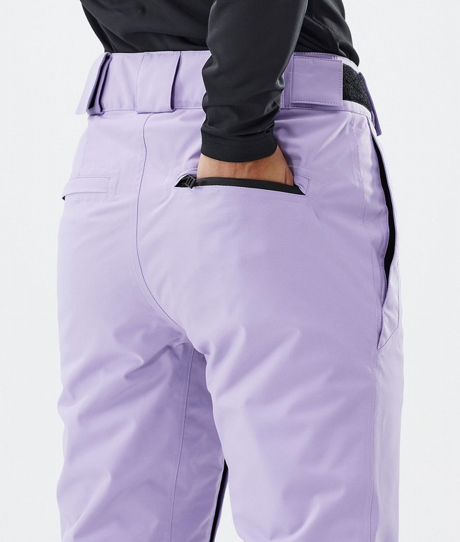 Women Dope Con W Snowboard Pants Purple | SMBCJQK-76