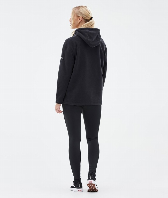 Women Dope Cozy II W Fleece Black | HKZNPGE-29