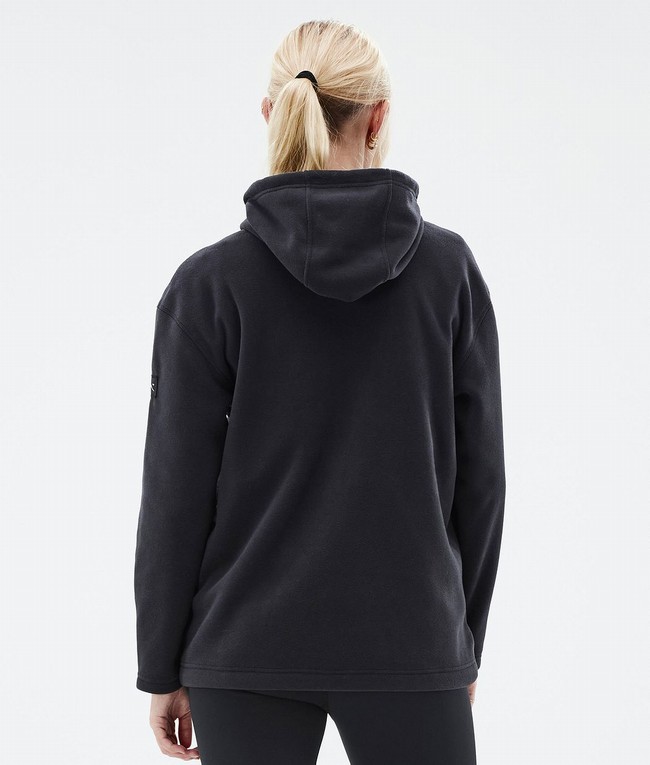 Women Dope Cozy II W Fleece Black | HKZNPGE-29