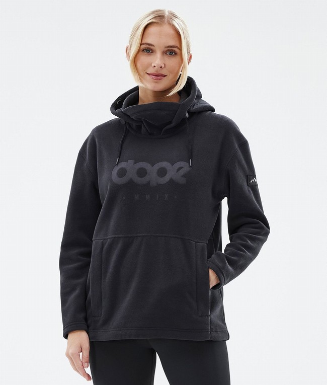 Women Dope Cozy II W Fleece Black | HKZNPGE-29