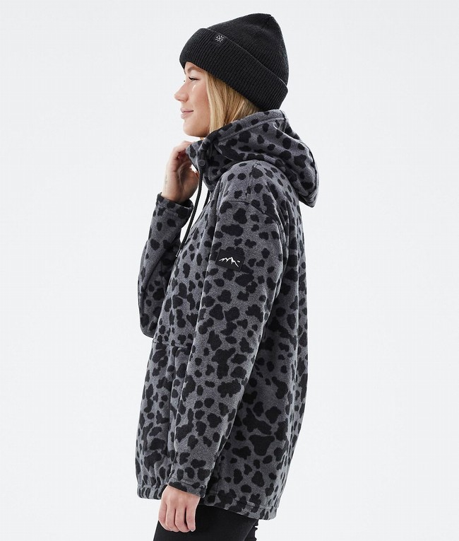 Women Dope Cozy II W Fleece Black | TPCZMHE-50