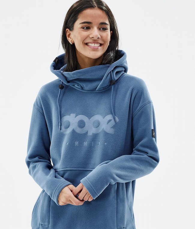 Women Dope Cozy II W Fleece Blue / Grey | UBAMKCS-27