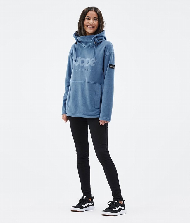 Women Dope Cozy II W Fleece Blue / Grey | UBAMKCS-27