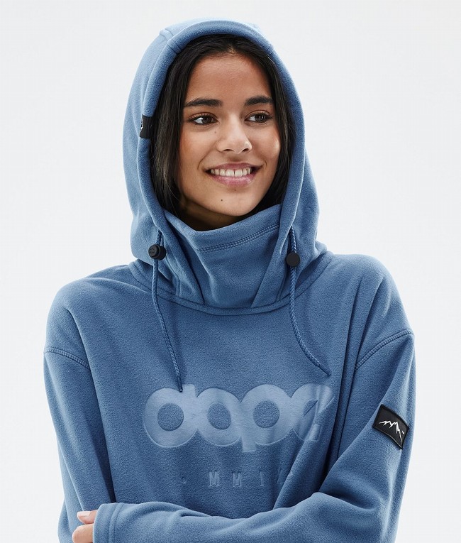 Women Dope Cozy II W Fleece Blue / Grey | UBAMKCS-27