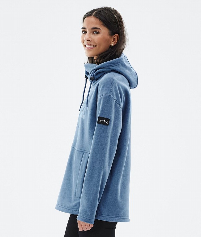 Women Dope Cozy II W Fleece Blue / Grey | UBAMKCS-27