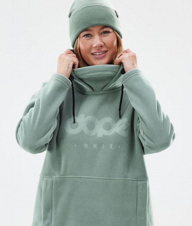 Women Dope Cozy II W Fleece Green | JXYKBEP-71