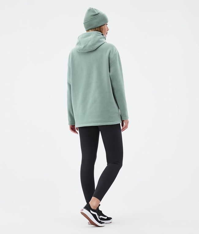 Women Dope Cozy II W Fleece Green | JXYKBEP-71