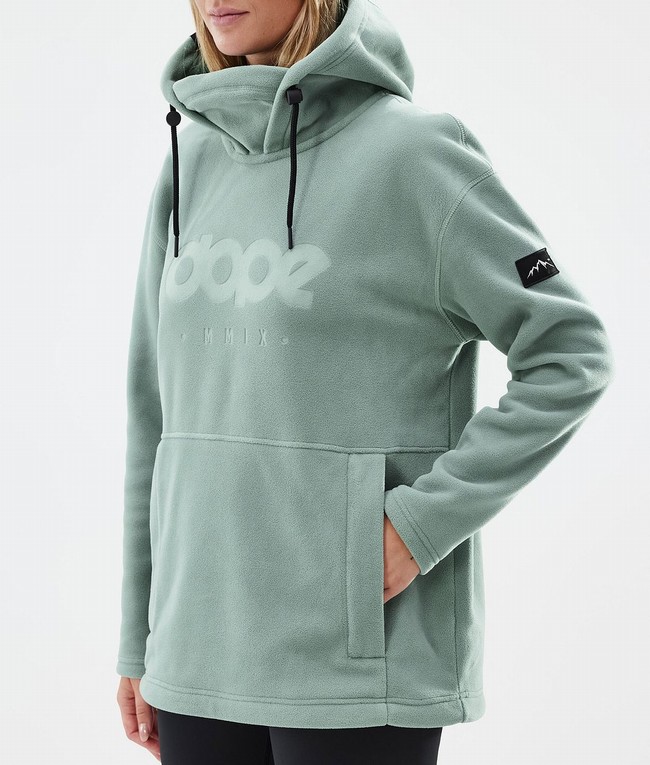 Women Dope Cozy II W Fleece Green | JXYKBEP-71