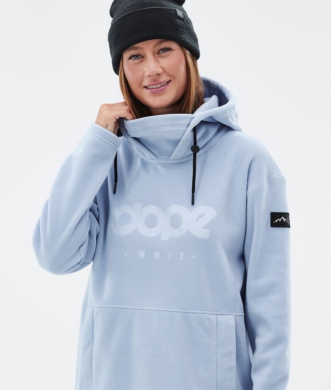 Women Dope Cozy II W Fleece Light Blue | TPOERQU-19