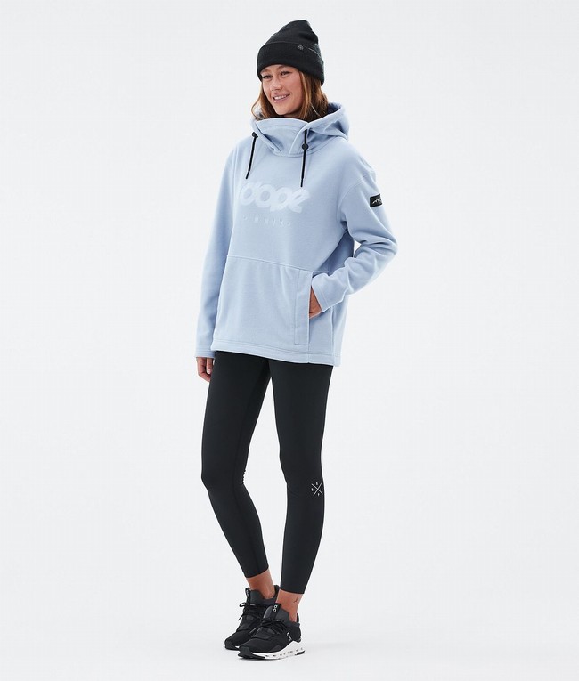 Women Dope Cozy II W Fleece Light Blue | TPOERQU-19