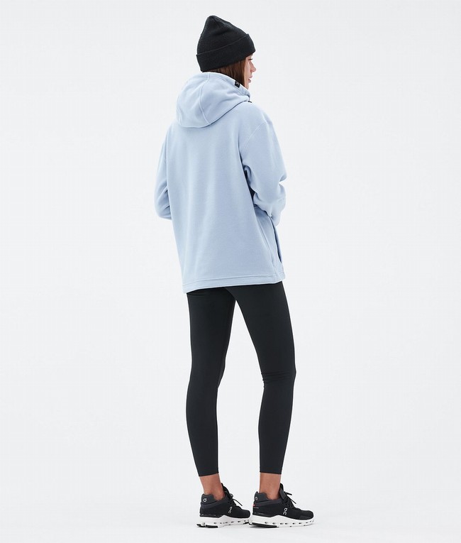 Women Dope Cozy II W Fleece Light Blue | TPOERQU-19