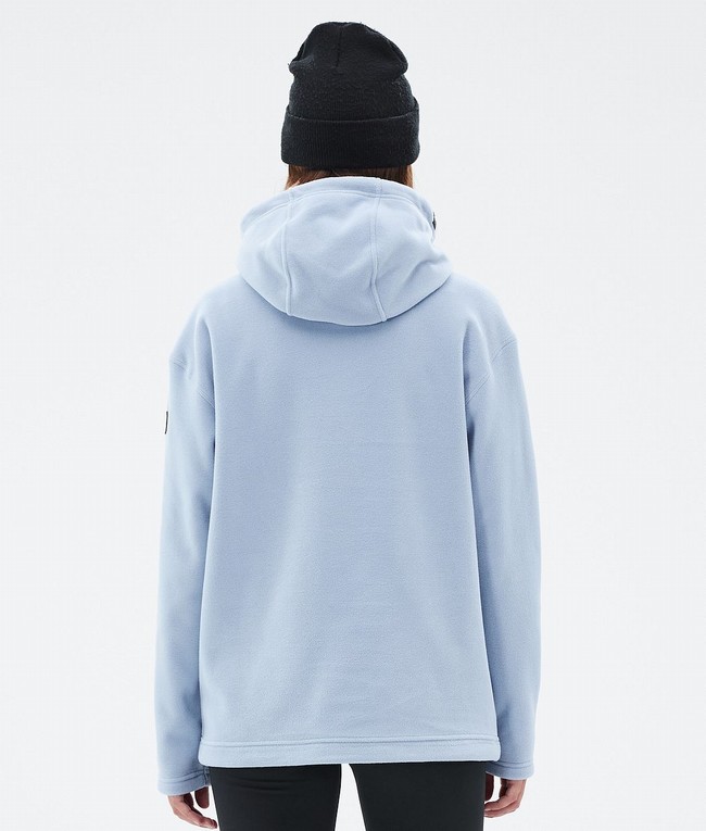 Women Dope Cozy II W Fleece Light Blue | TPOERQU-19