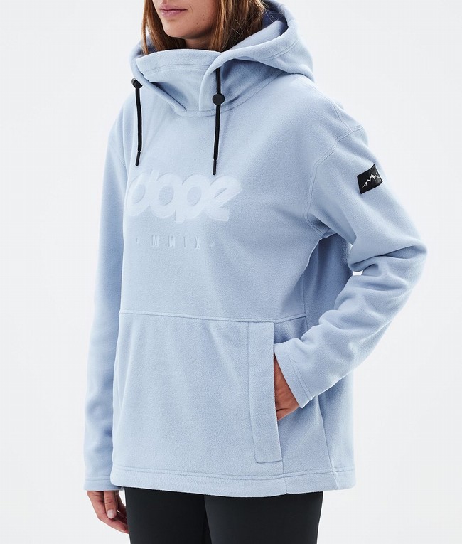 Women Dope Cozy II W Fleece Light Blue | TPOERQU-19