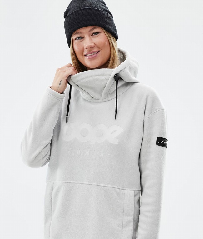 Women Dope Cozy II W Fleece Light Grey | CZLASUV-64