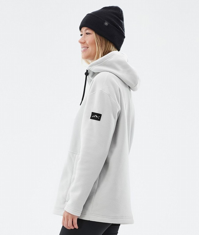 Women Dope Cozy II W Fleece Light Grey | CZLASUV-64