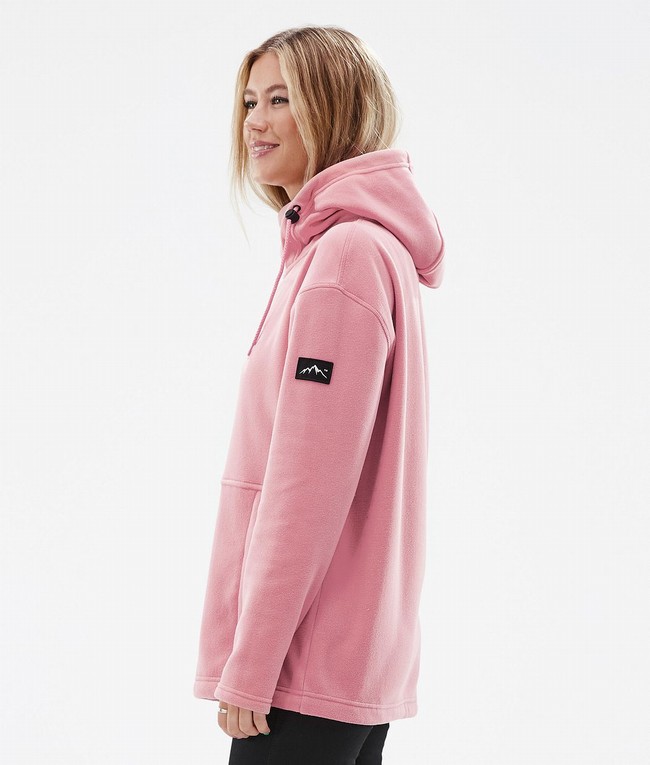 Women Dope Cozy II W Fleece Pink | ECRLGAK-94