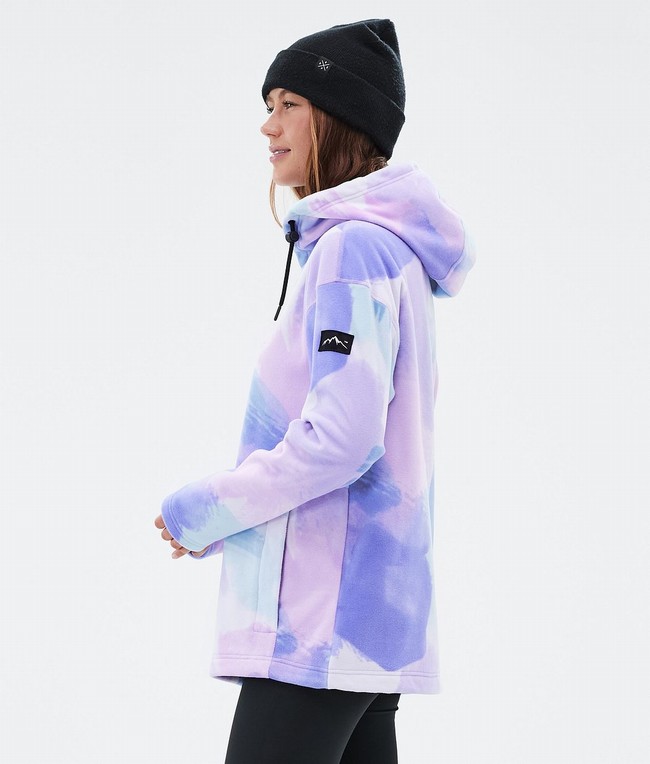 Women Dope Cozy II W Fleece Purple | AXBJQTK-17