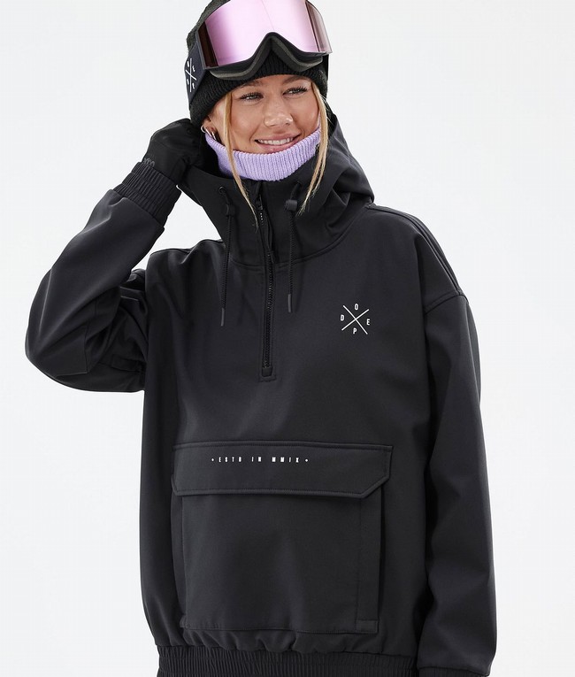 Women Dope Cyclone W 2022 Ski Jackets Black | SBIZWNC-46