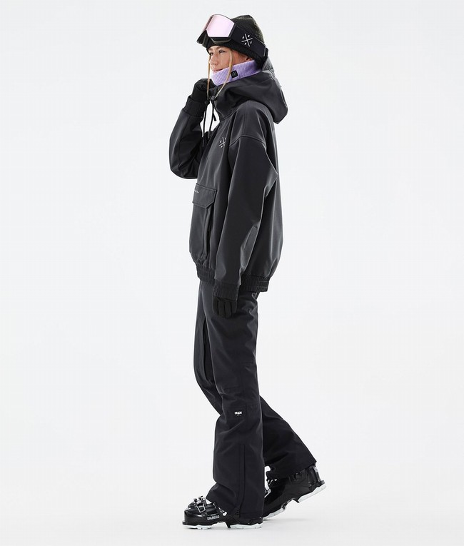 Women Dope Cyclone W 2022 Ski Jackets Black | SBIZWNC-46