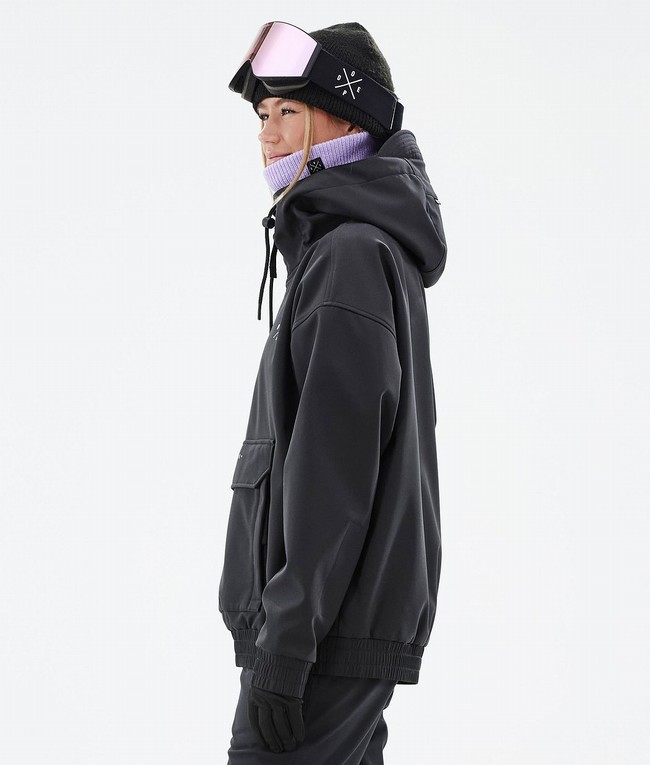 Women Dope Cyclone W 2022 Ski Jackets Black | SBIZWNC-46