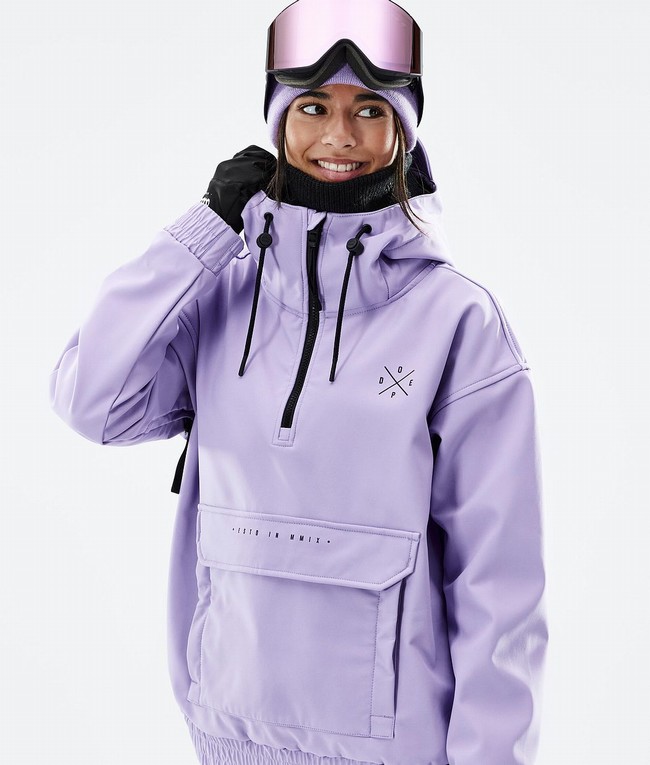 Women Dope Cyclone W 2022 Snowboard Jackets Purple | UIAKQVC-34