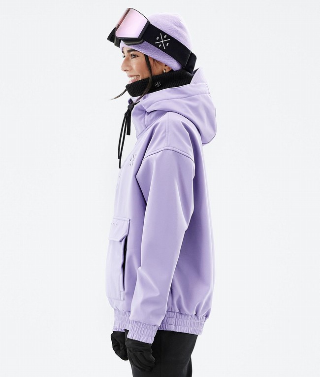 Women Dope Cyclone W 2022 Snowboard Jackets Purple | UIAKQVC-34